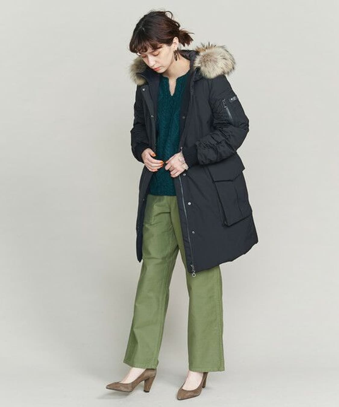 TATRAS 타트라스 soraga 퍼 패딩 상품이미지1