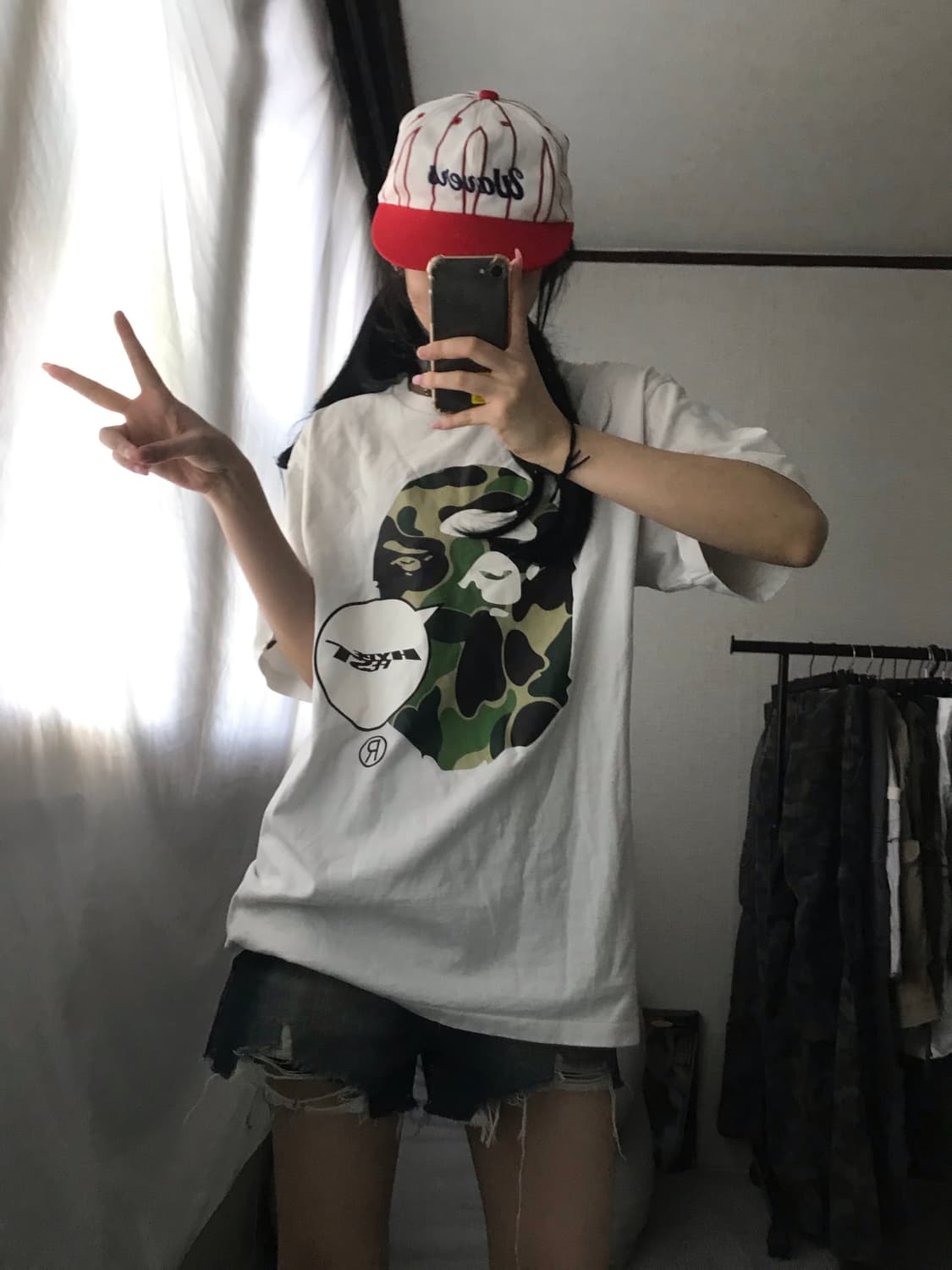 베이프 카모 반팔티셔츠 상품이미지7