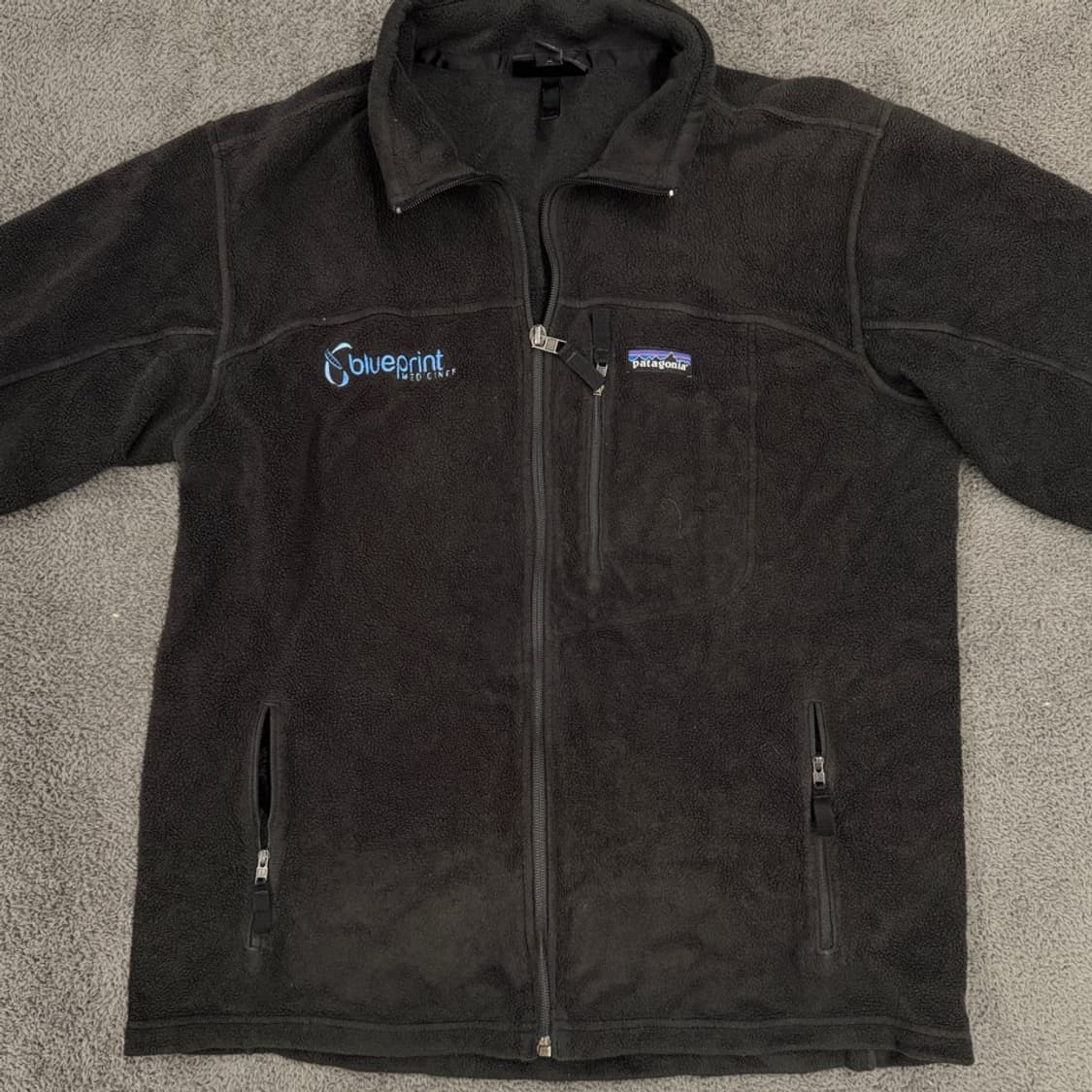 [정품/M] 파타고니아 blueprint 로고패치 신칠라 플리스 자켓 상품이미지1