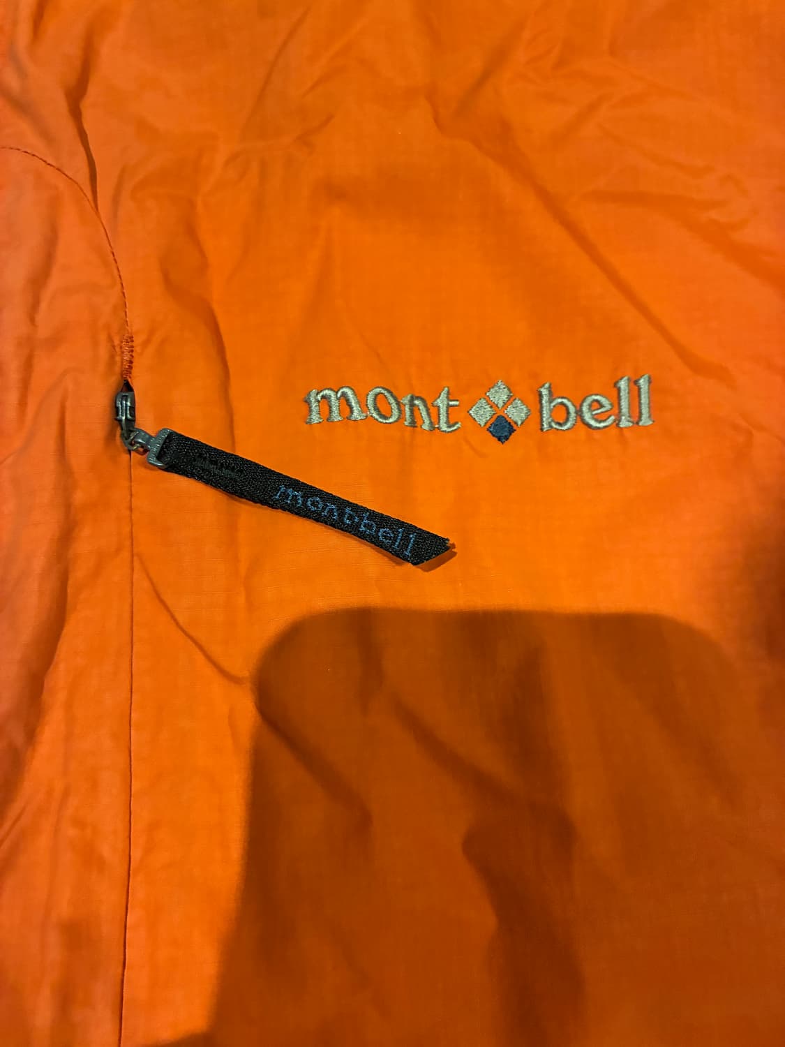 L) 몽벨 재팬 바람막이 자켓 오렌지 상품이미지2