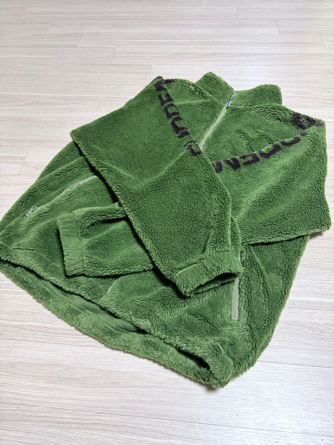 슈프림 숄더 로고 플리스 자켓 L 상품이미지2