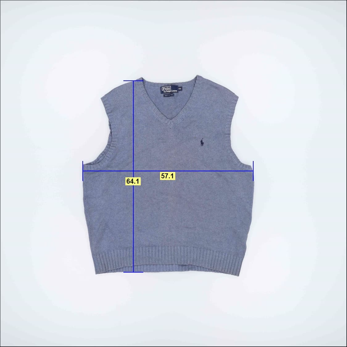 [100] 폴로랄프로렌 코튼 브이넥 니트조끼 1216H1 상품이미지5