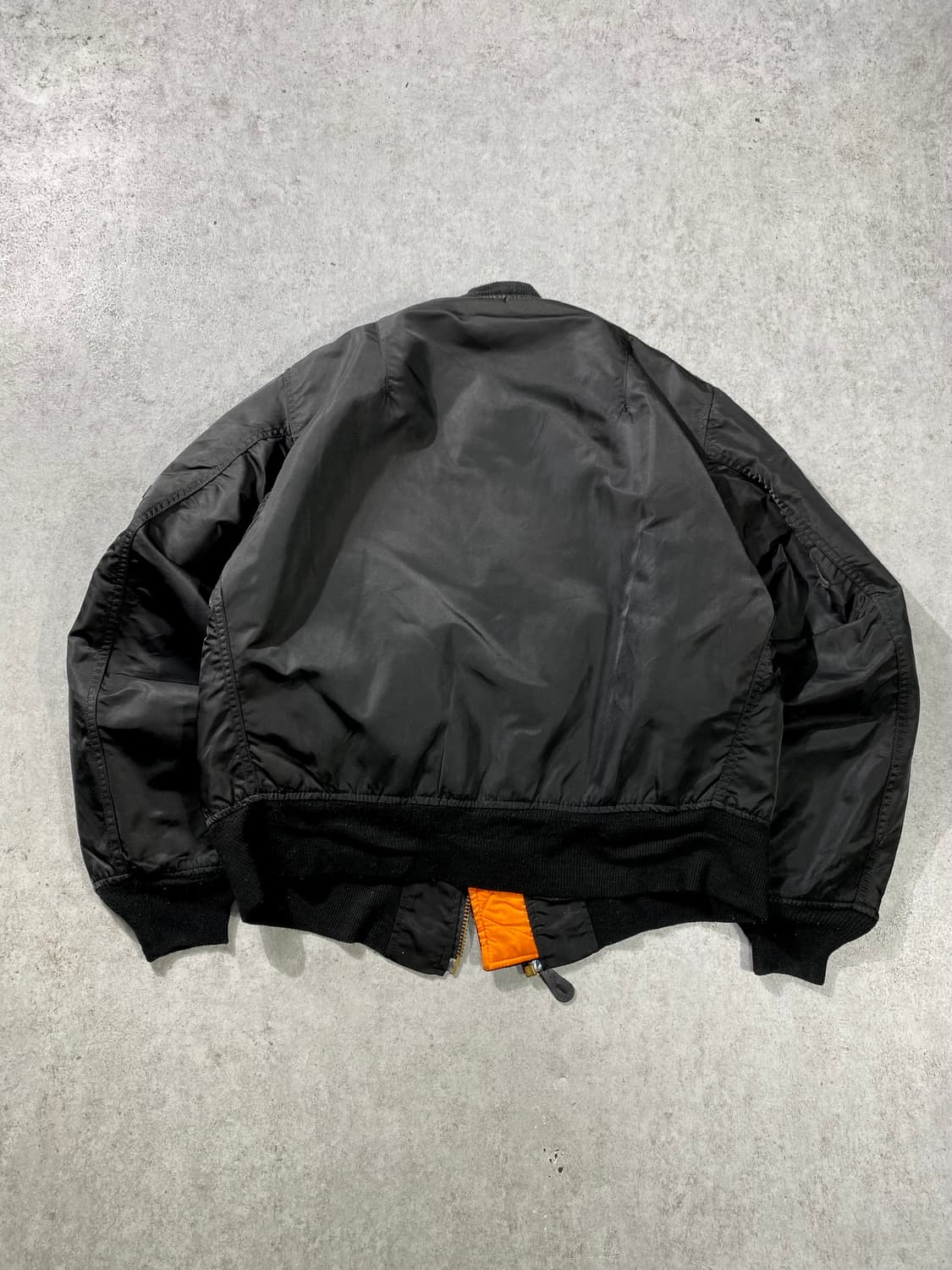 [M] 90s USA 알파인더스트리 MA-1 플라이트 자켓 상품이미지6