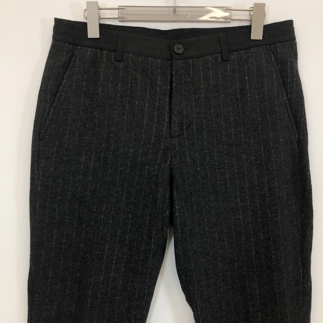 커스텀멜로우 울 밴딩 크롭 모직슬랙스 33 인치  상품이미지2