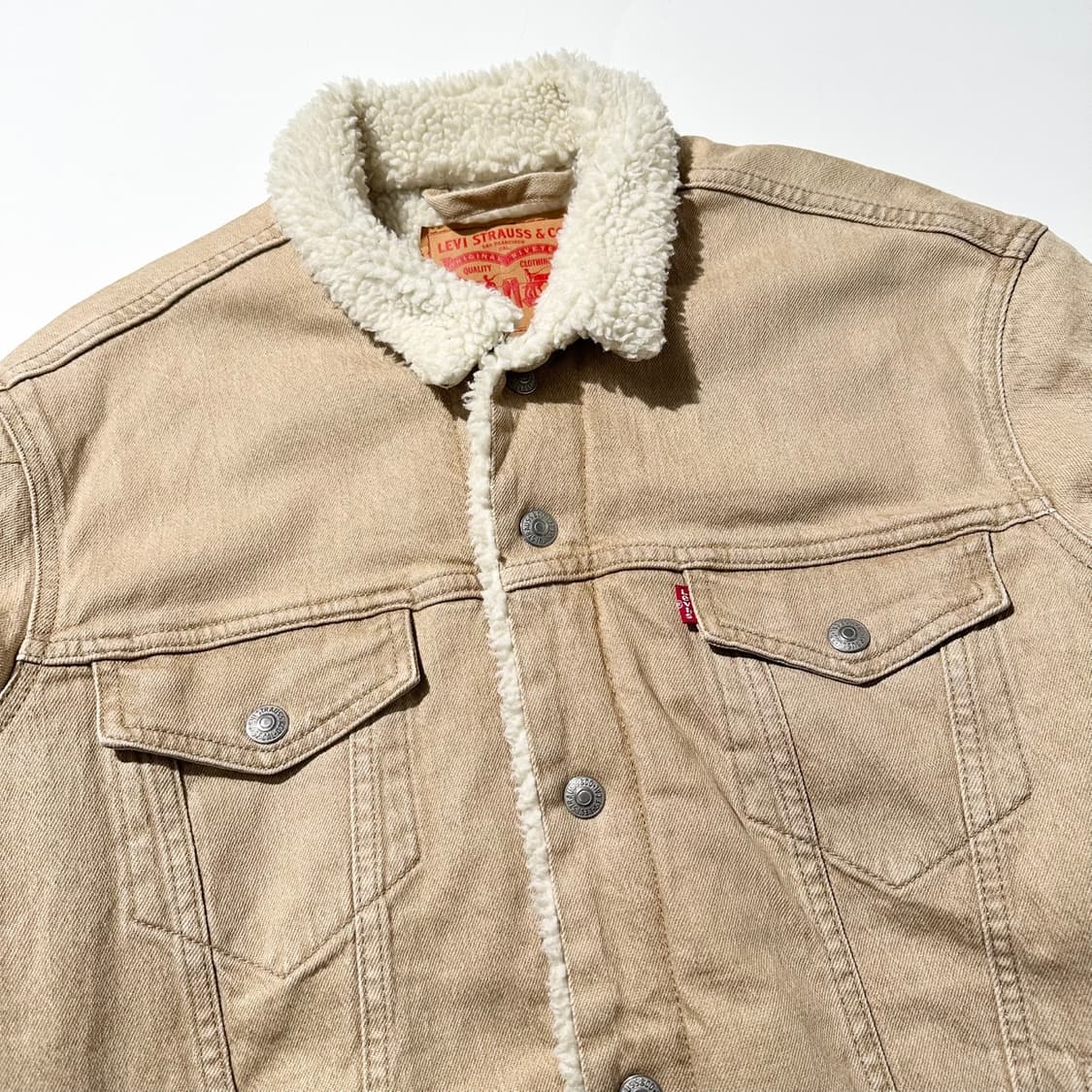 리바이스 쉐르파 데님 트러커 자켓 상품이미지3