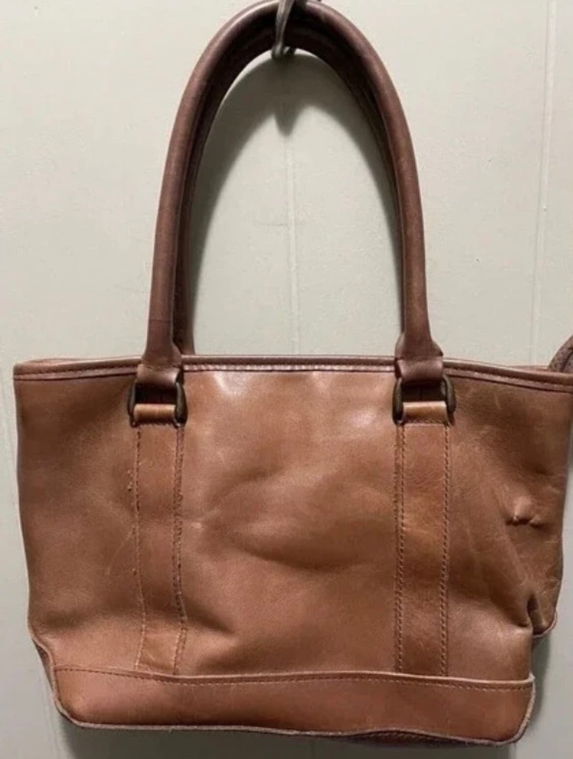 엘엘빈 Field & Town 브라운 레더 토트백 빈티지 가죽 상품이미지4