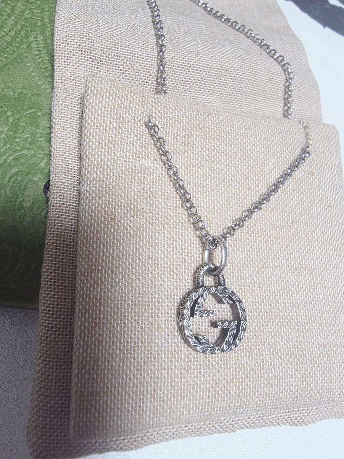 구찌 인터로킹 목걸이 상품이미지3