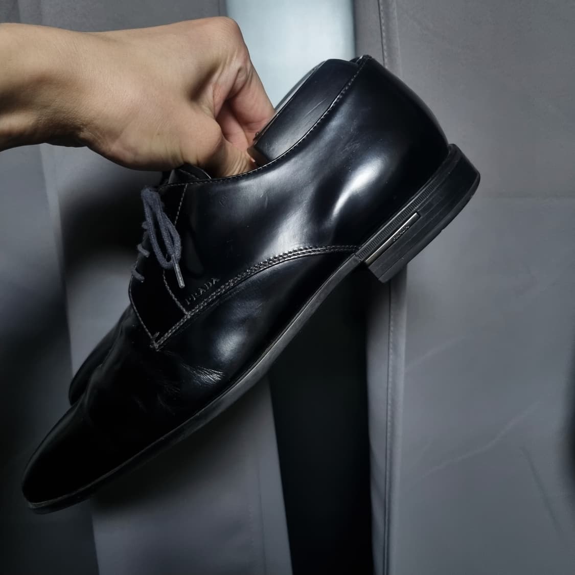 프라다 더비 슈즈 uk8 상품이미지2