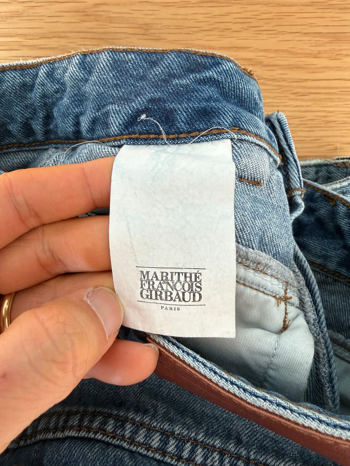 마리떼프랑소와저버(MARITHÉ FRANÇOIS GIRBAUD)데님팬츠 상품이미지9