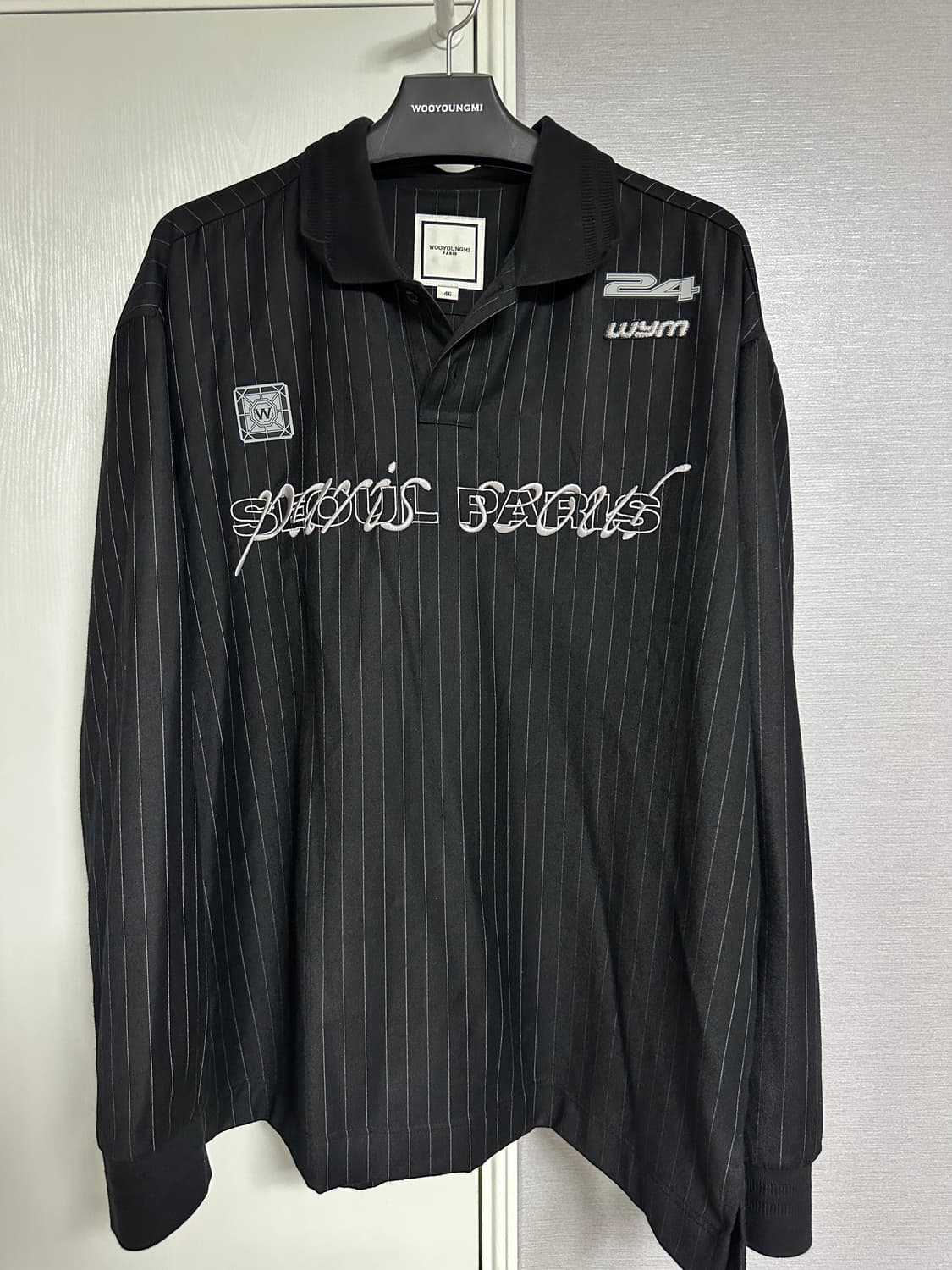 [24fw] 우영미 스트라이프 럭비 티셔츠 상품이미지1