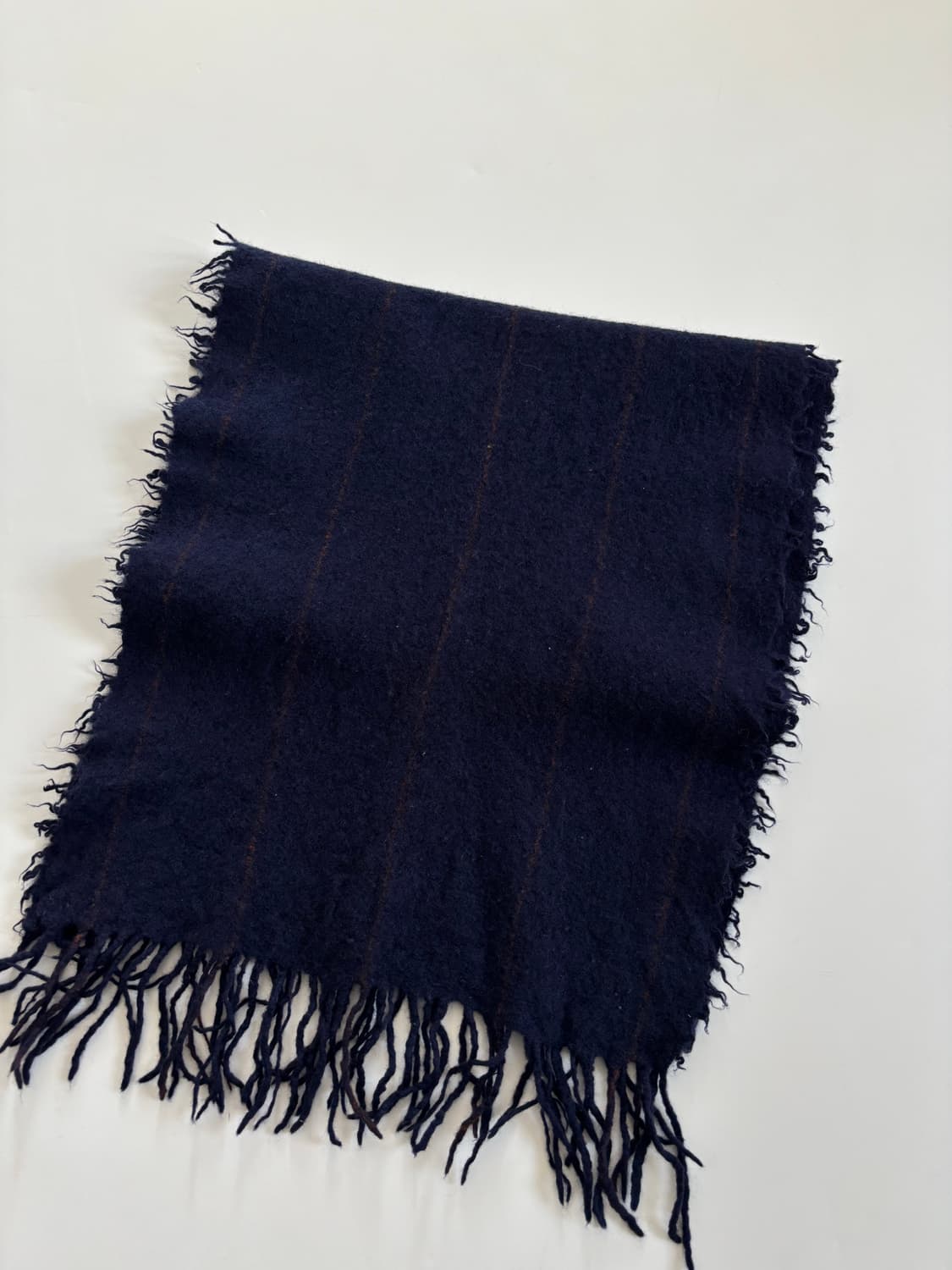 Y’s 요지야마모토 네이비 머플러  상품이미지2