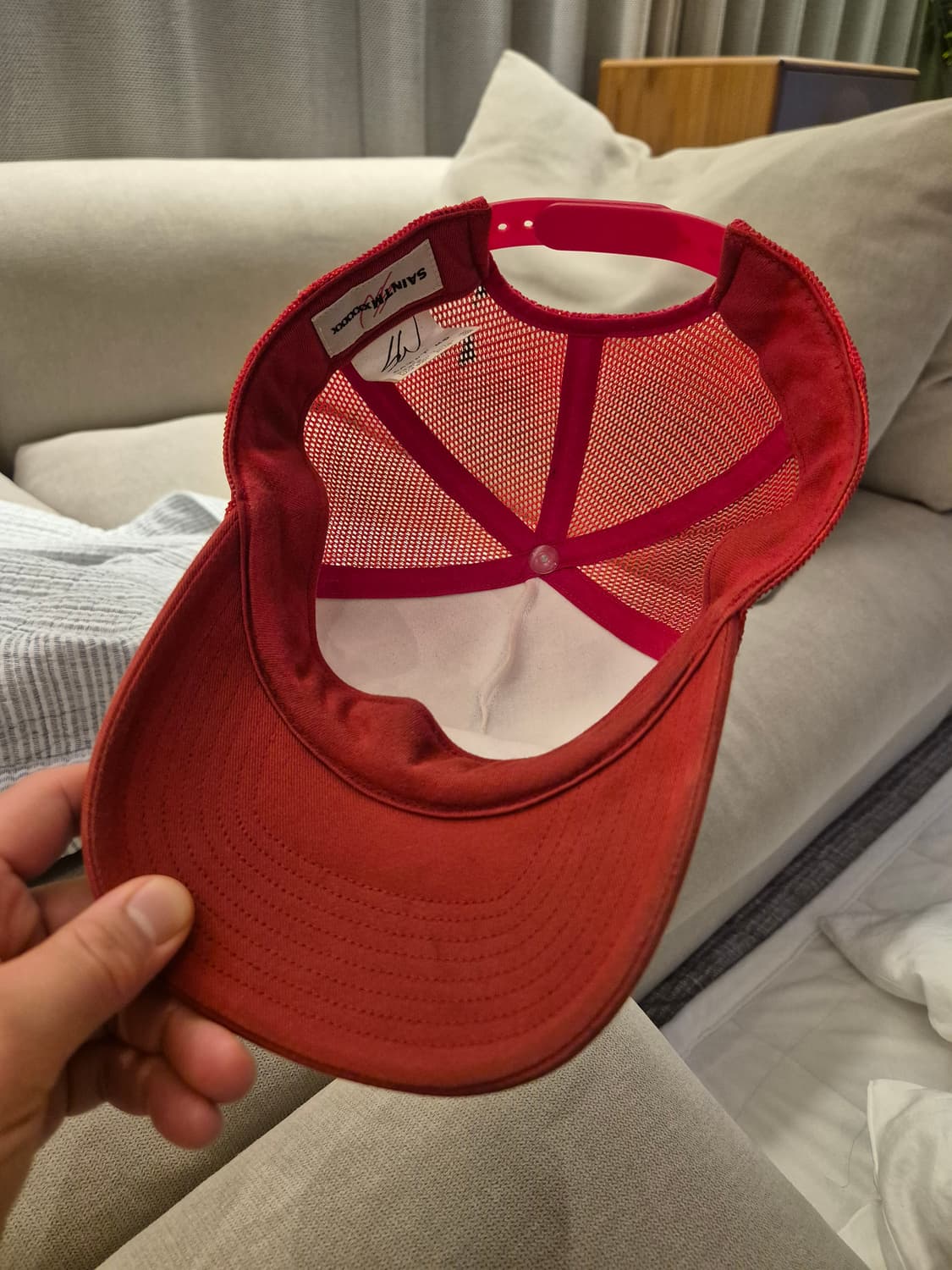 세인트미카엘 x 션 우더스푼 트러커 캡 상품이미지4