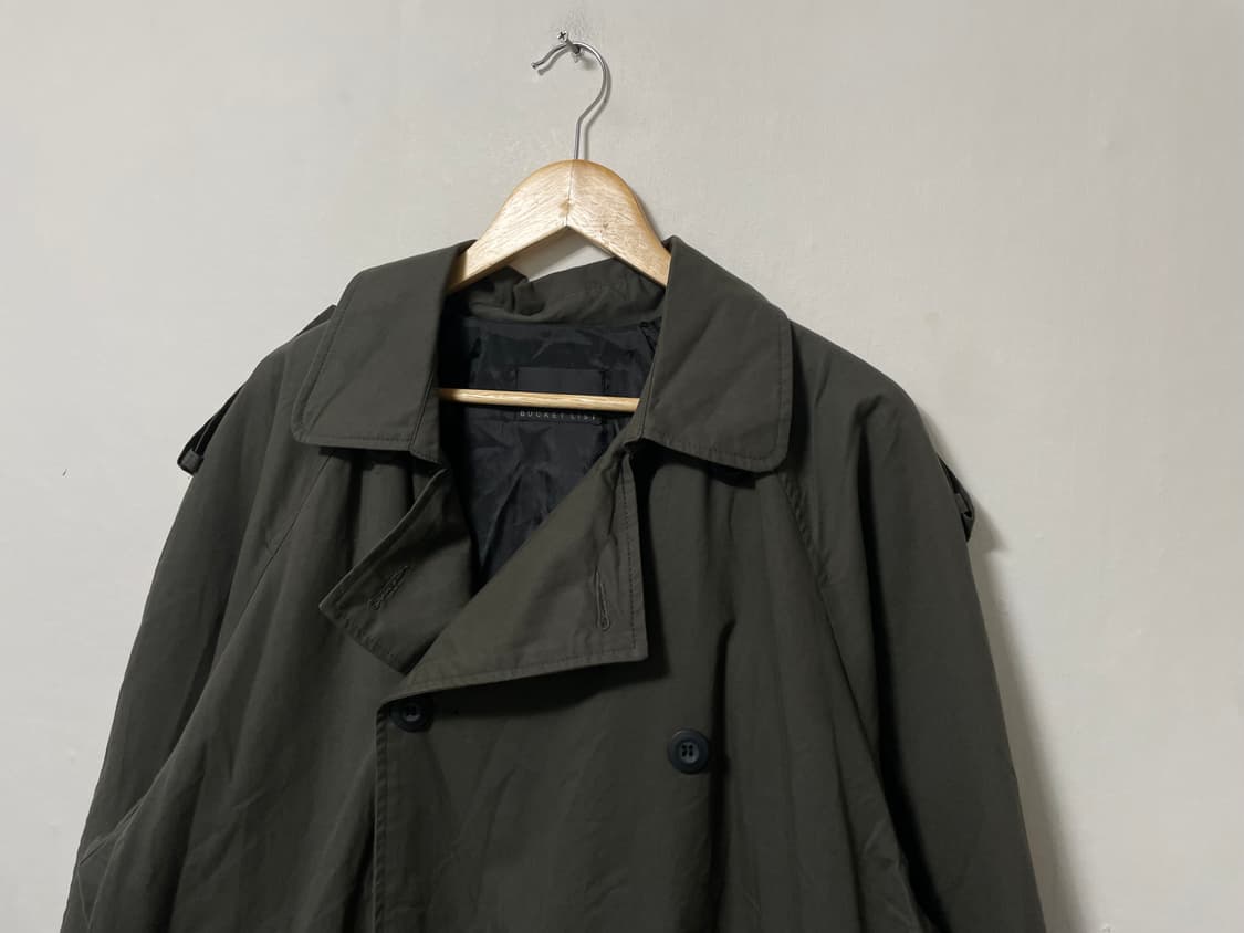 105-110 Bucket list 루즈핏 롱 트렌치코트 정품 상품이미지2