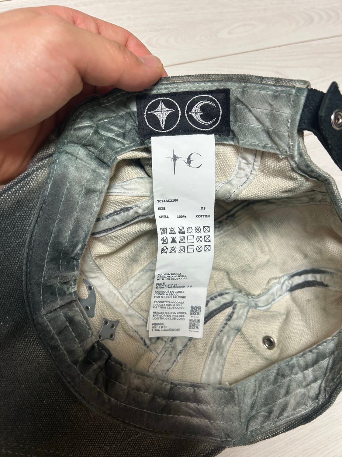 Thug club bio army cap 상품이미지4