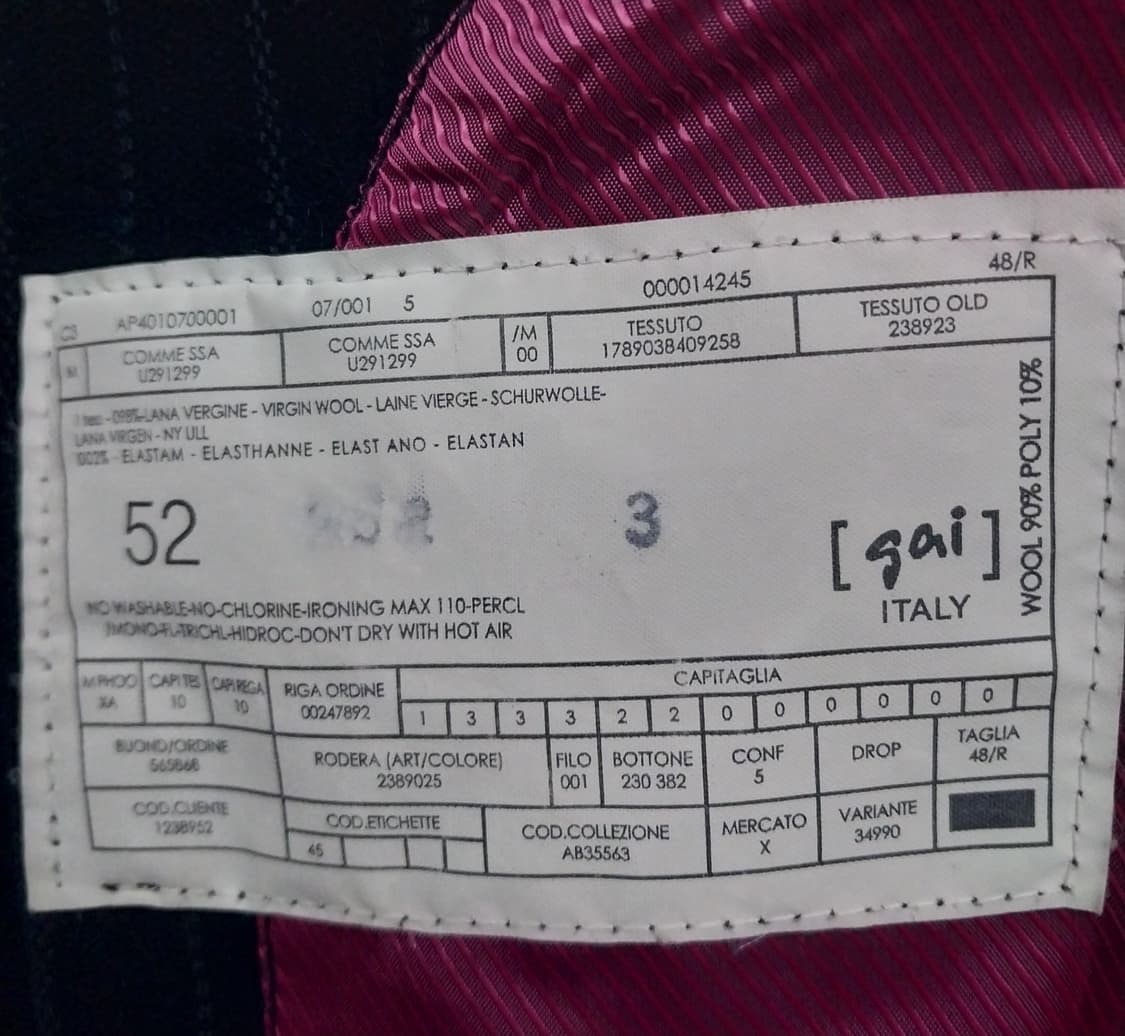 scabal sai 이태리 벨벳 블레이져 상품이미지7