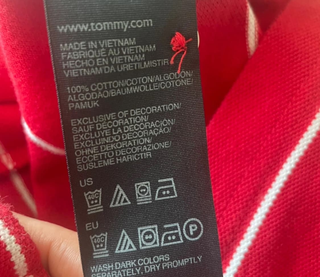 타미힐피거 슬림핏 카라티 상품이미지2