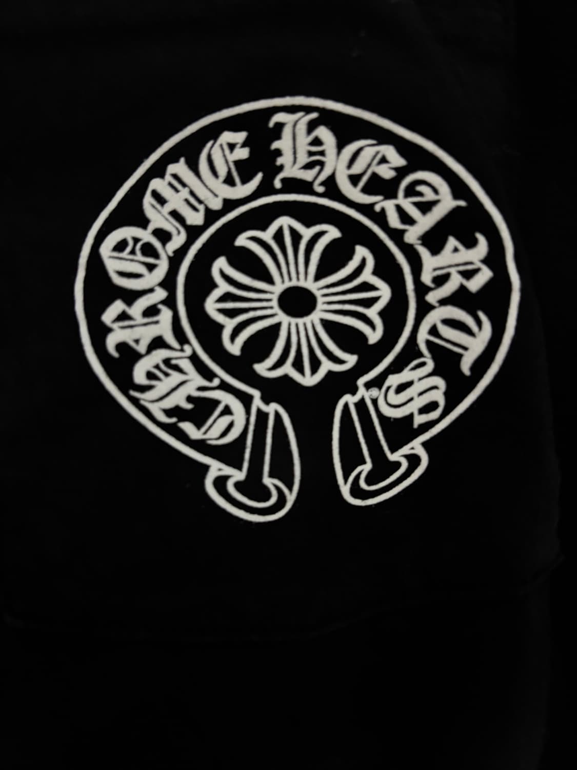 크롬하츠 홀스슈 로고 포켓 티셔츠 반팔 블랙 xl 상품이미지5