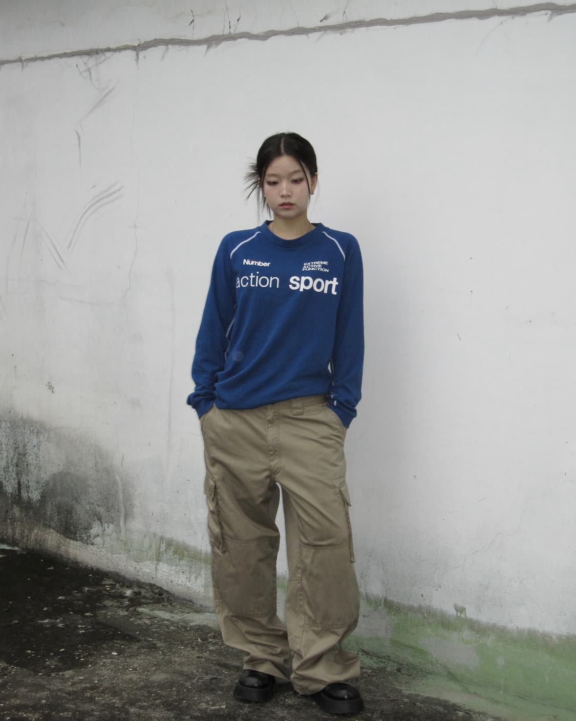 Action Sport 블루 티셔츠  상품이미지1