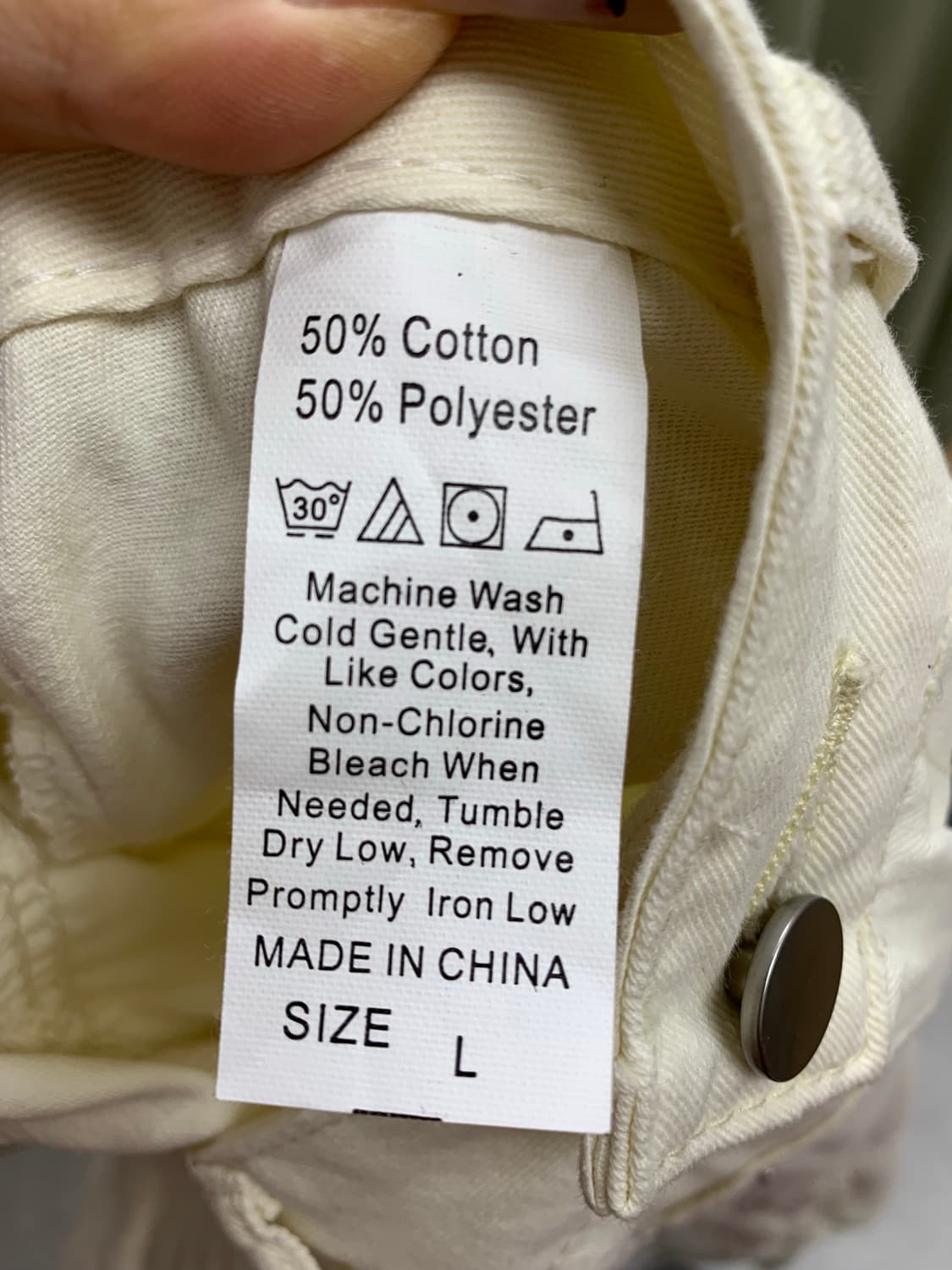 노브랜드 카고 데님팬츠#743 상품이미지3