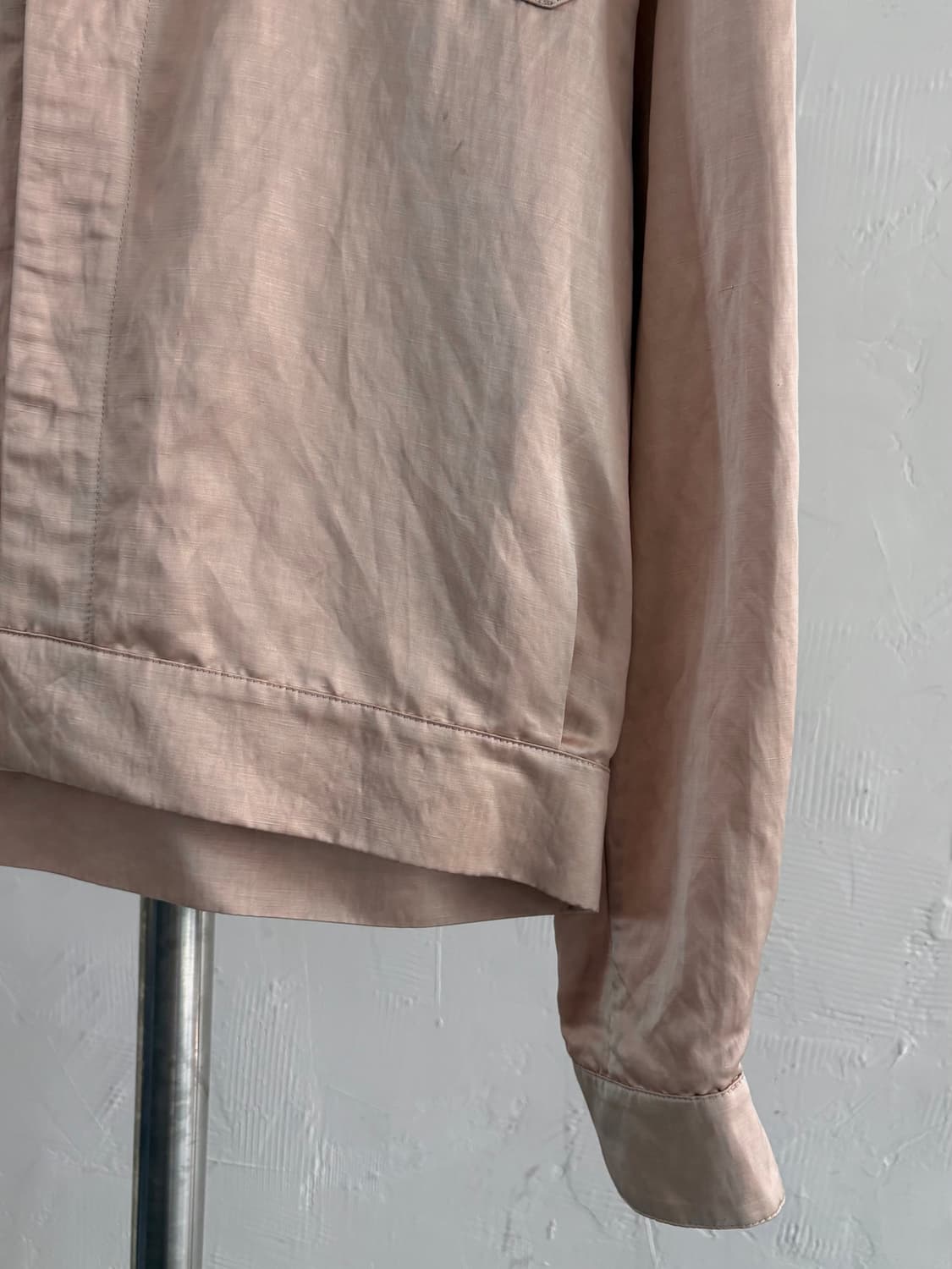 Saint Laurent 생로랑 플람메 새틴 밀리터리 자켓 상품이미지4