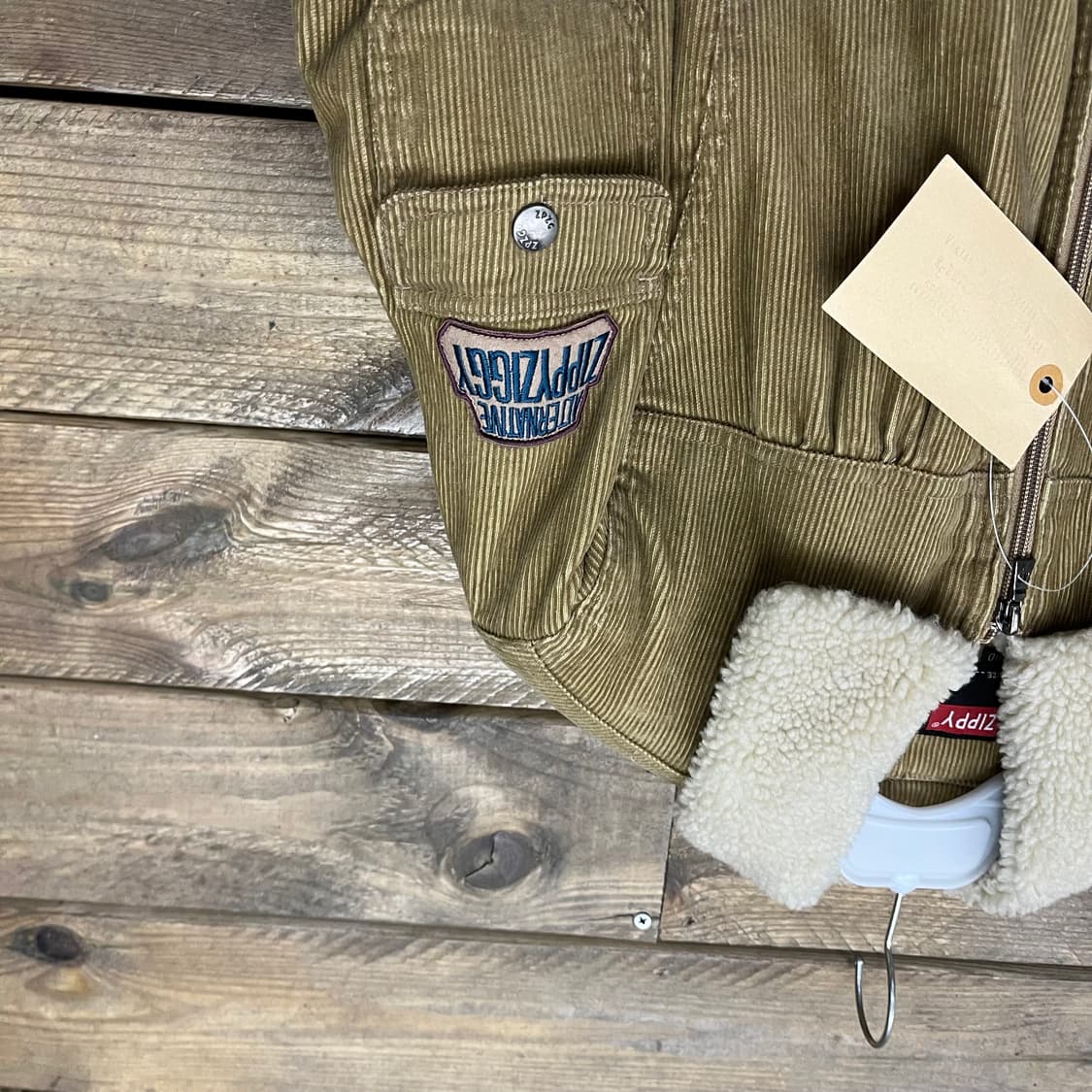 빈티지 와이투케이 골덴 양털자켓 지피  상품이미지3