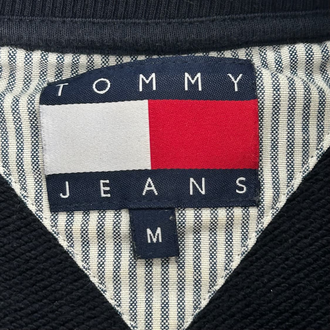 Tommy jeans 스펠아웃 로고 네이비 맨투맨 상품이미지6