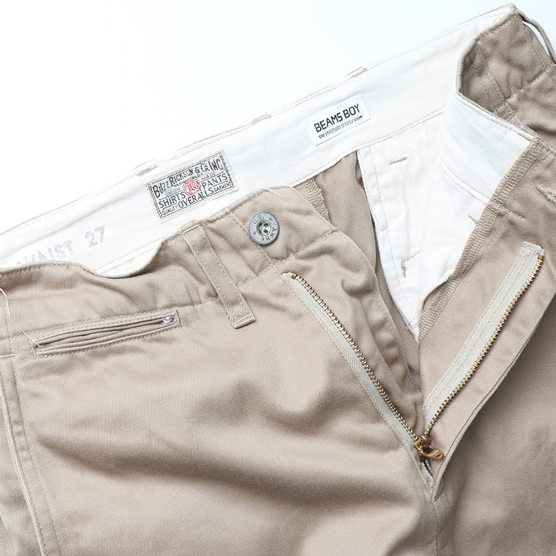 Buzz Rickson's X BEAMS BOY chino pants 상품이미지10
