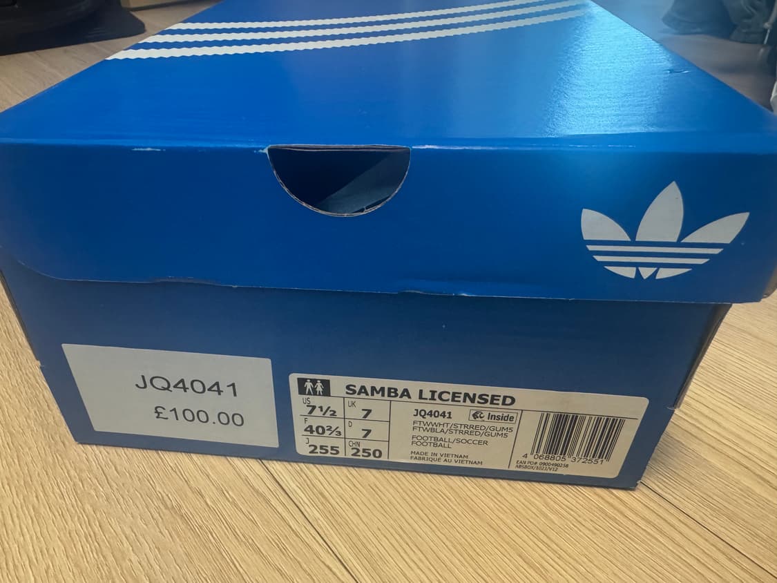 [UK7](255mm) 아디다스 리버풀 삼바 25-26 (JQ4041) 상품이미지4