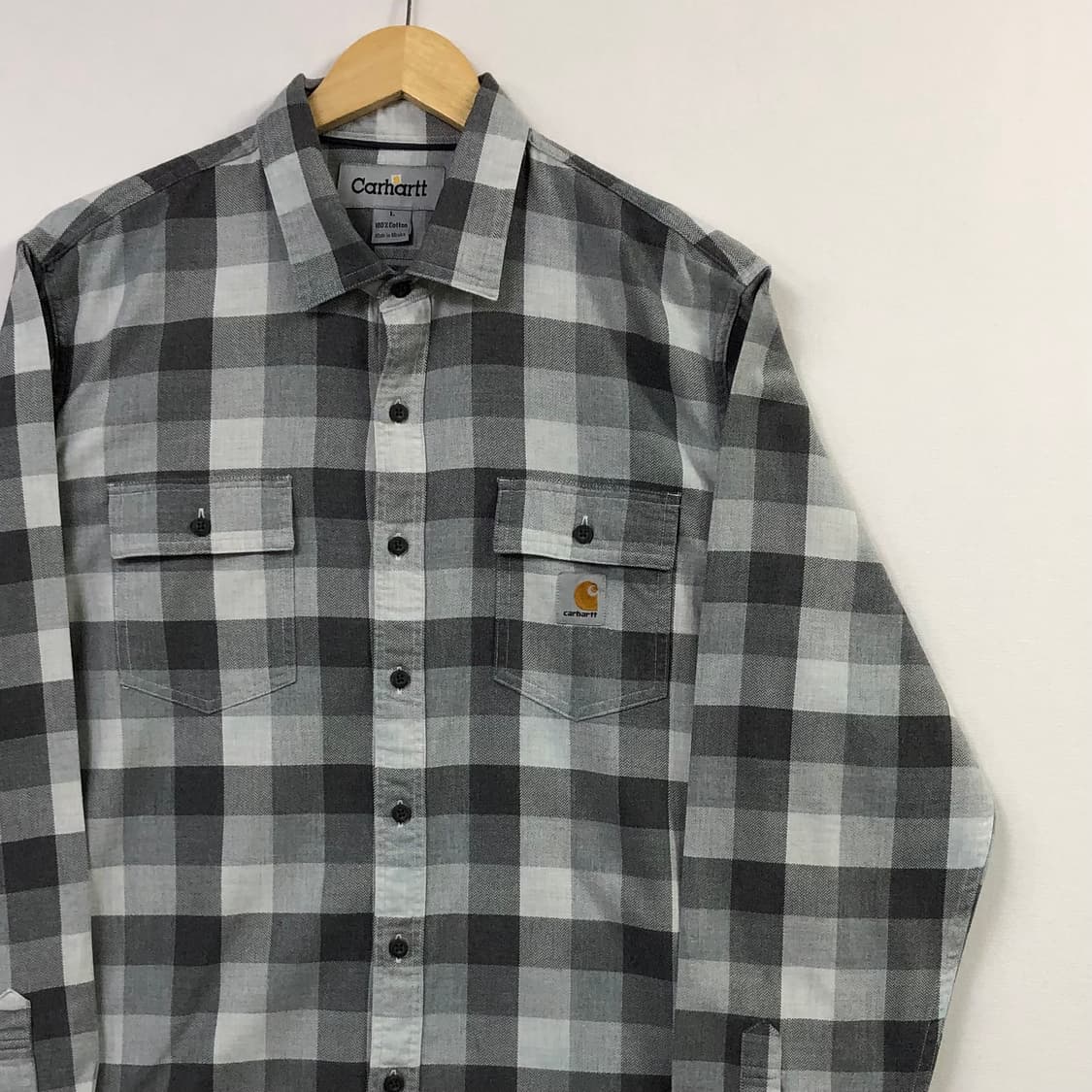 105 칼하트 체크 워크 셔츠 상품이미지1