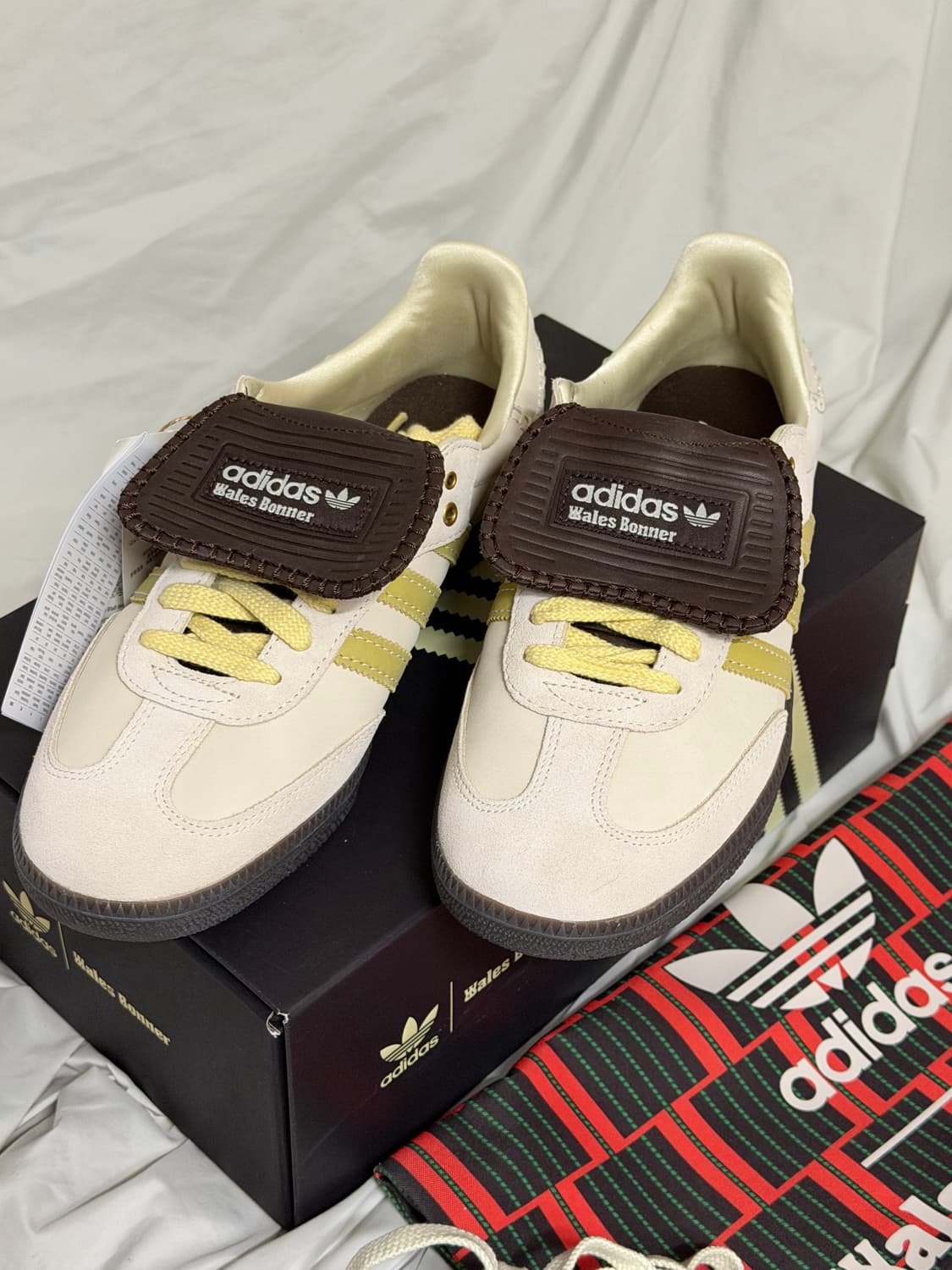 아디다스 x 웨일스 보너 삼바 브라운 에크루 틴트 상품이미지2