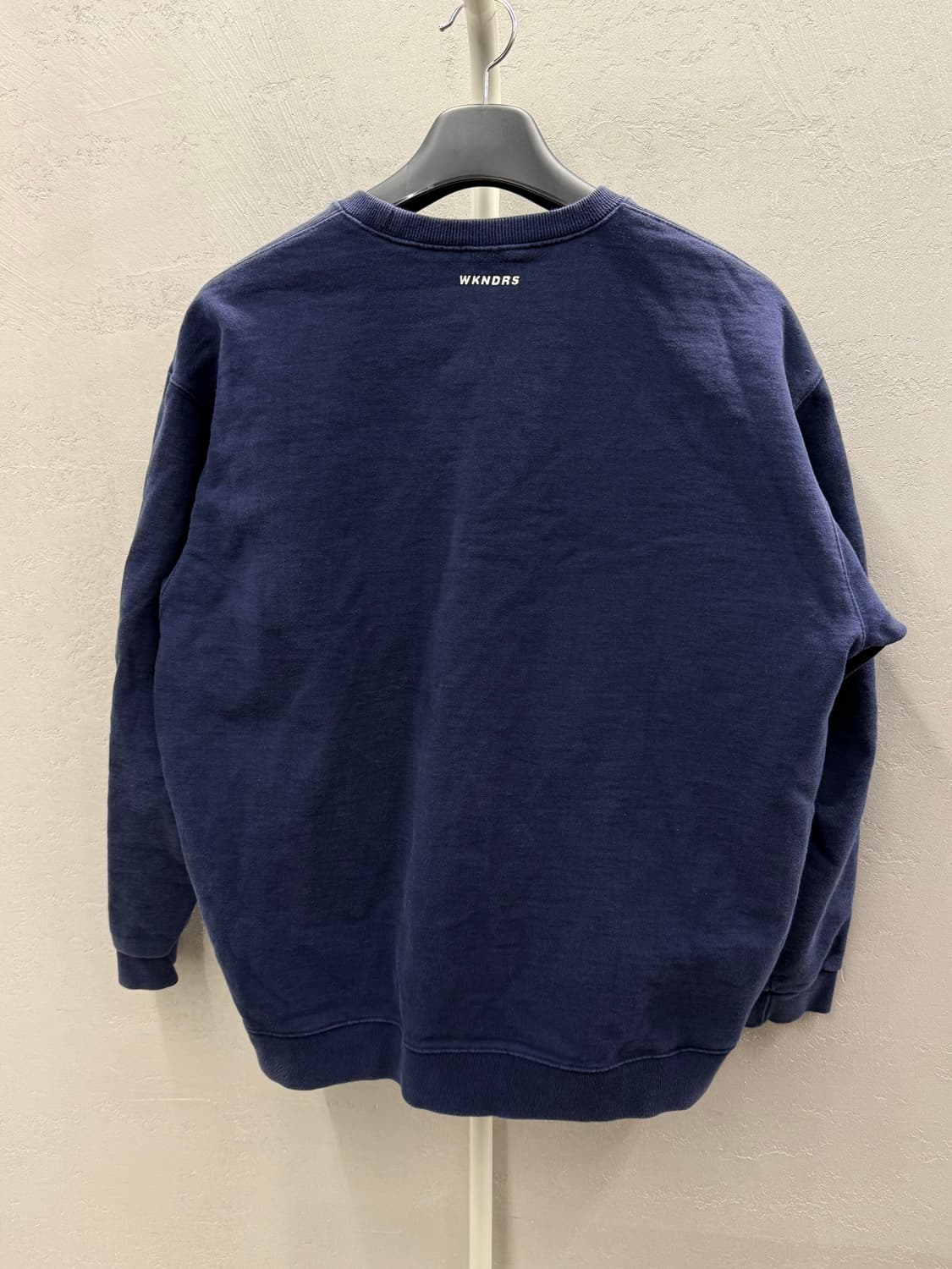 WKNDRS 오버핏 네이비 맨투맨 L 상품이미지4