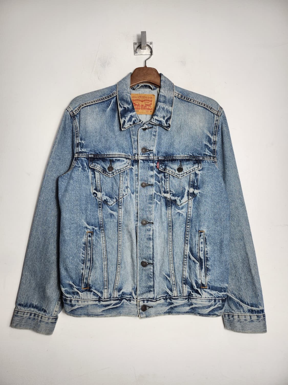 리바이스 워싱 데님 트러커 자켓 상품이미지1