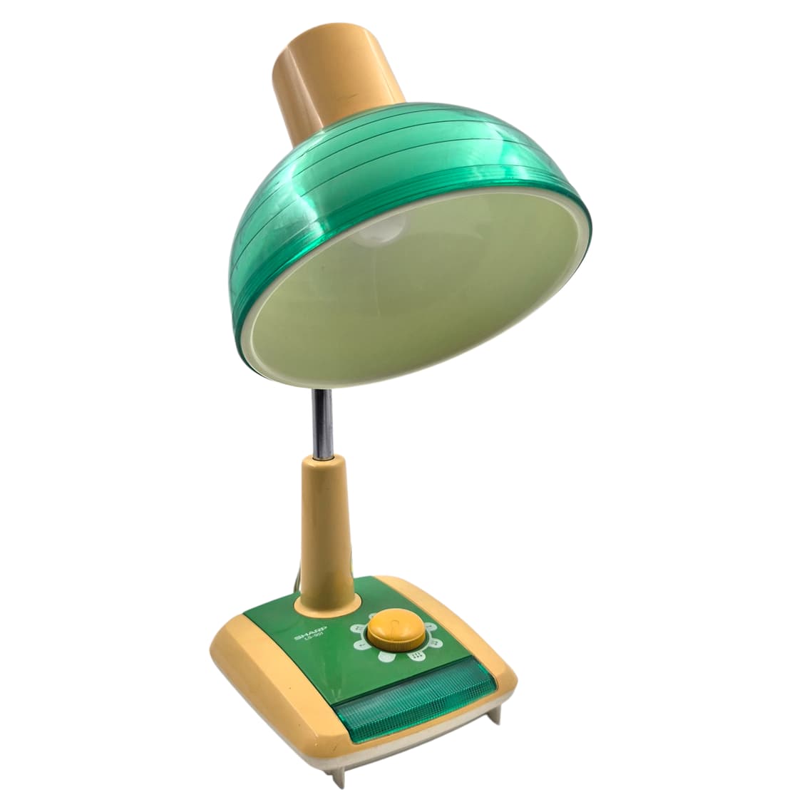 80s 샤프 레트로 그린 데스크 조광 램프 상품이미지4