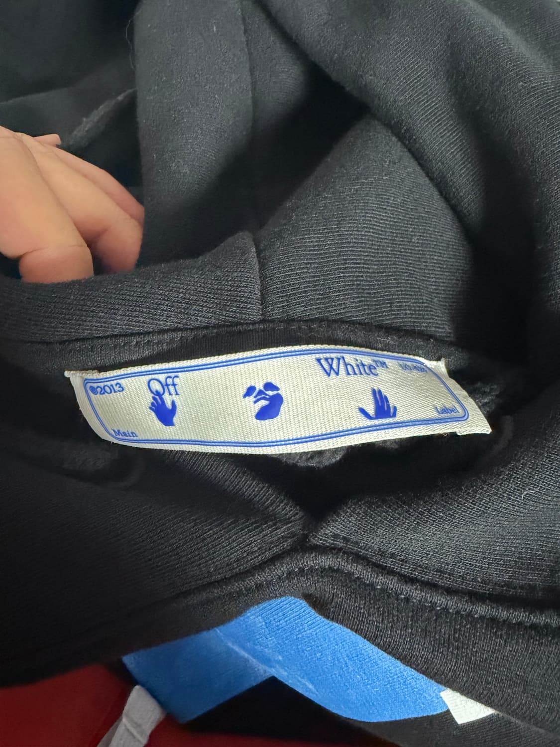 오프화이트 모나리자 후드 XXL 상품이미지4