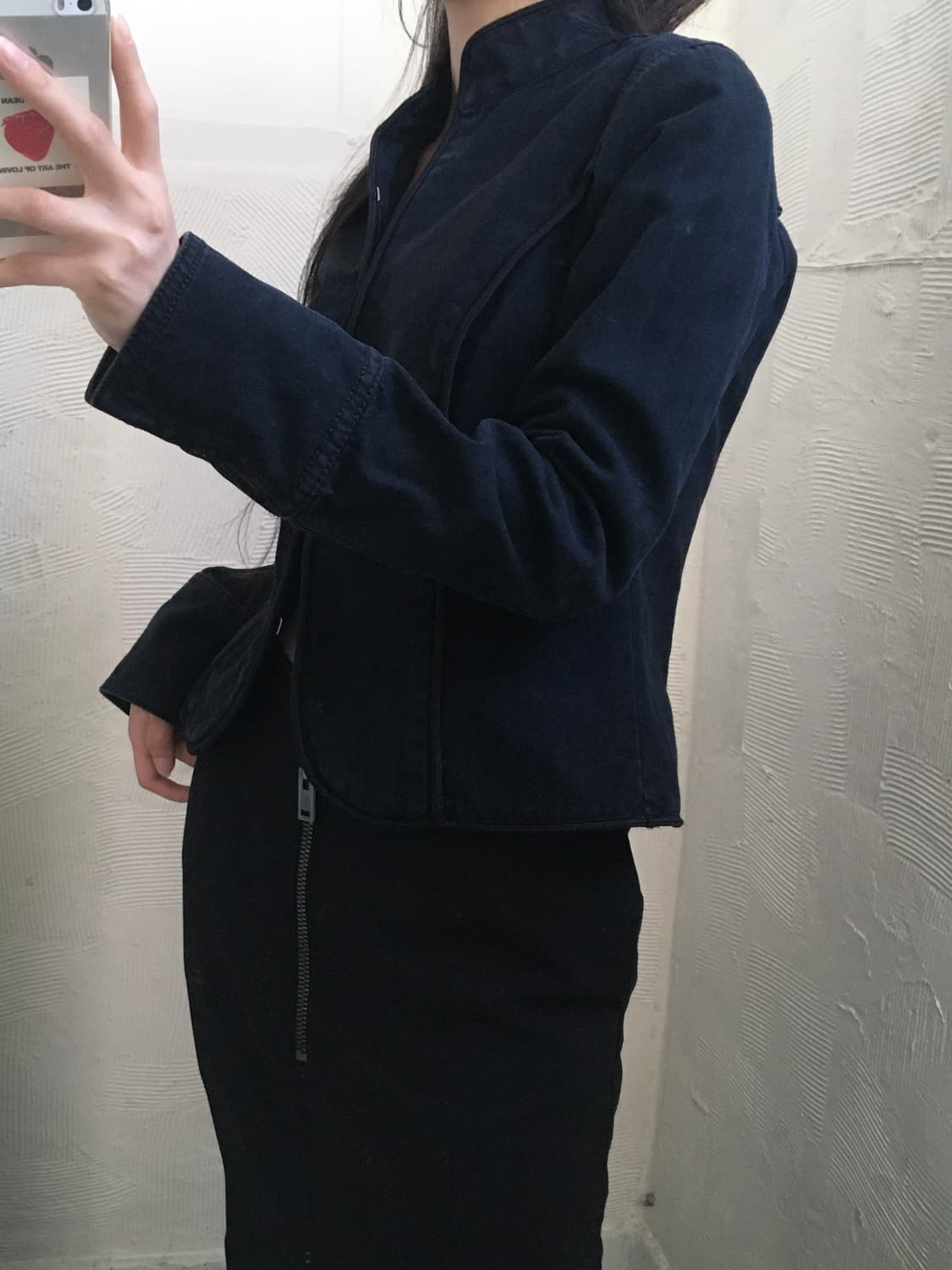 Armani Exchange 아르마니 익스체인지 블랙 데님 자켓 상품이미지2