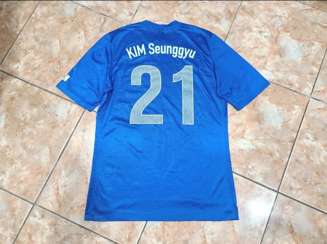 나이키 2013 국대 GK 김승규 선수지급용 올드레플 축구져지 상품이미지2