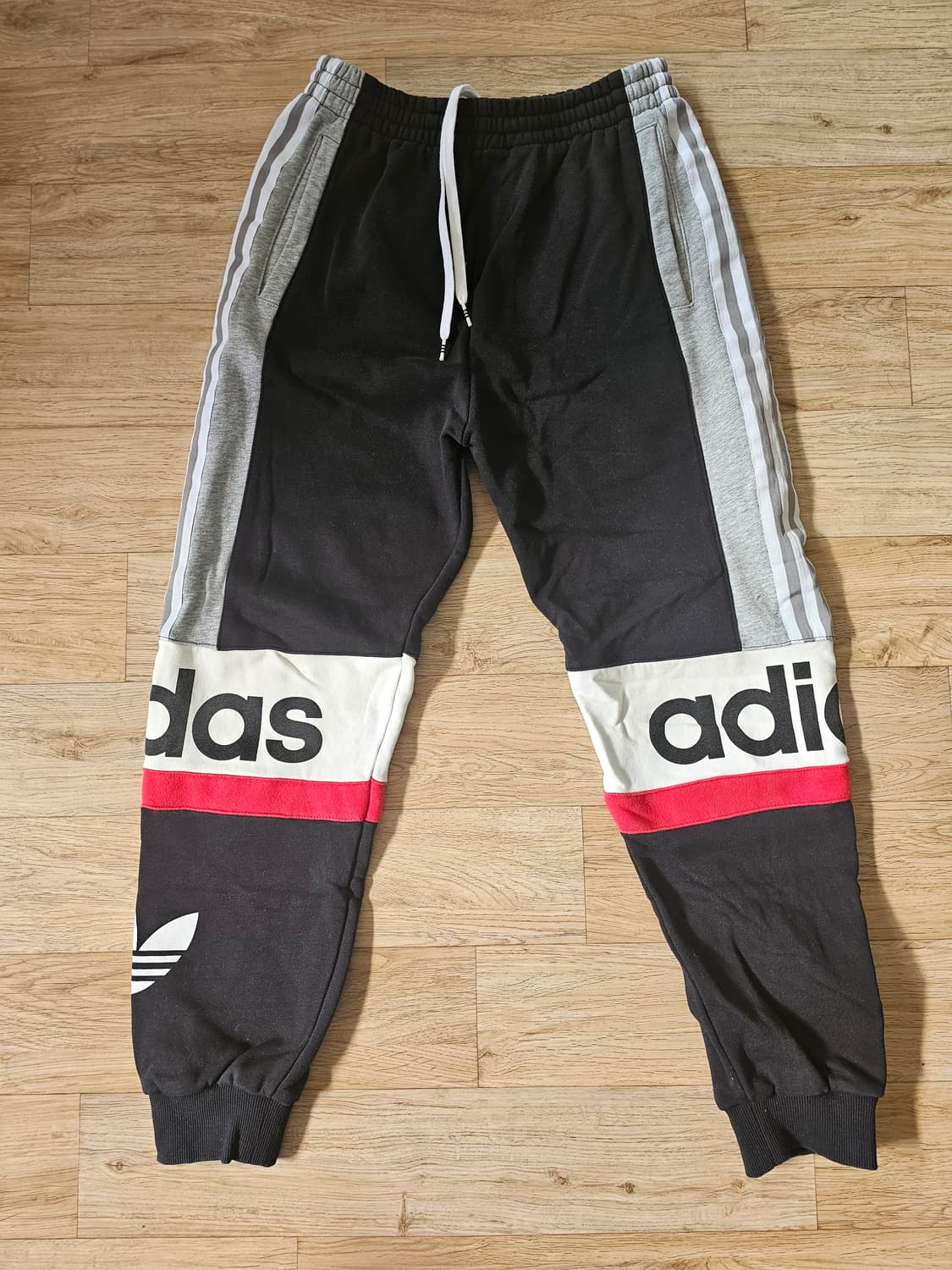 아디다스 blocked fleece 조거팬츠 상품이미지2