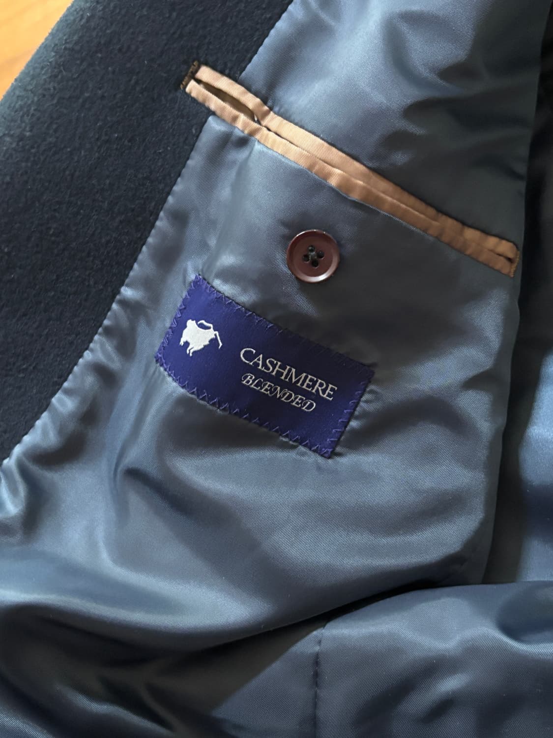 캐시미어 지크 코트 상품이미지6