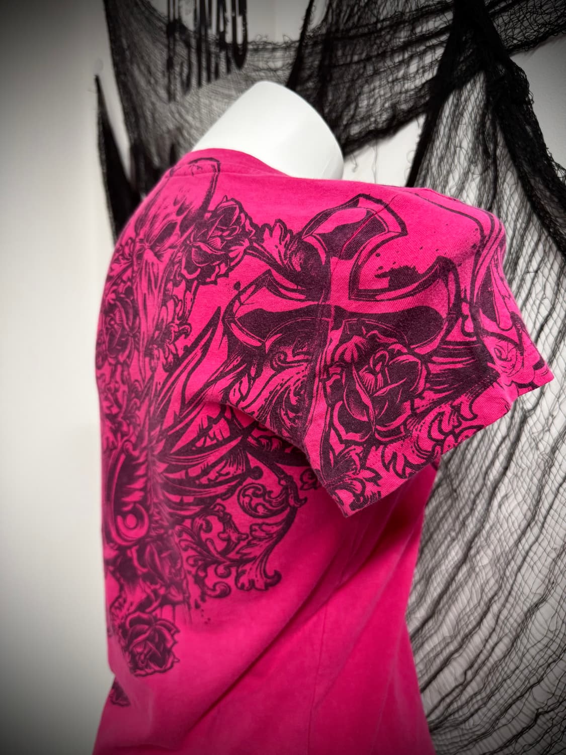 00s skull printing halfsleeve 상품이미지5