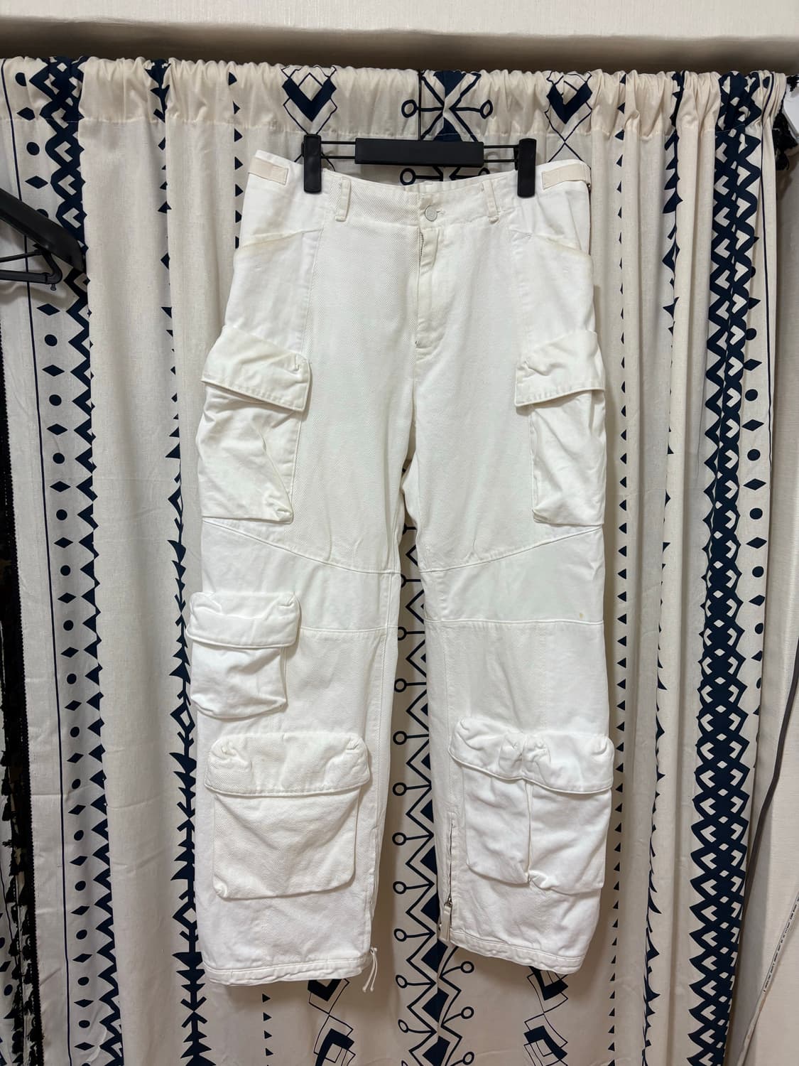 누마레 EE / 가먼츠 다이드 유틸리티 카고팬츠 상품이미지1