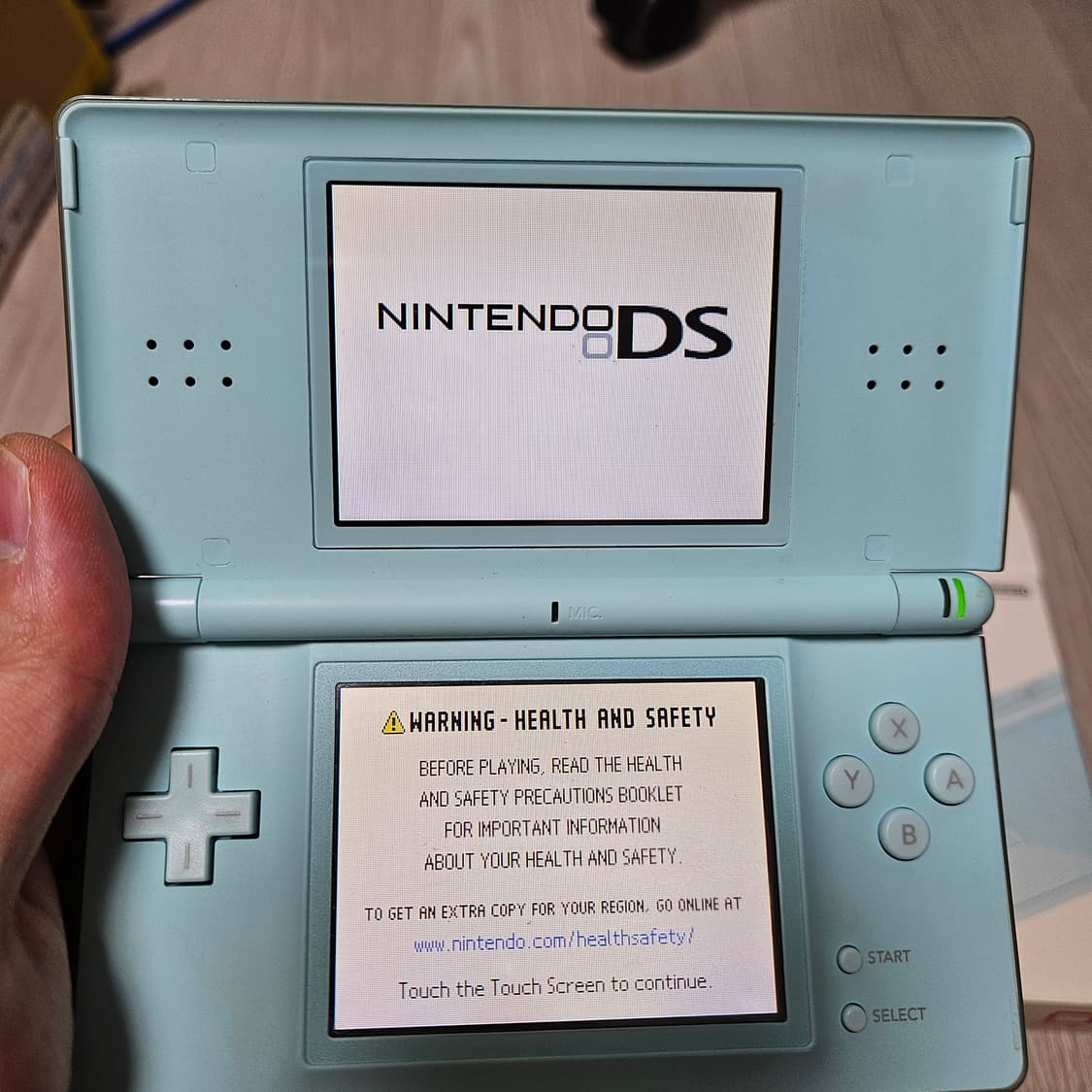 닌텐도 DS LITE NDSL 하늘색 박스셋 상품이미지10