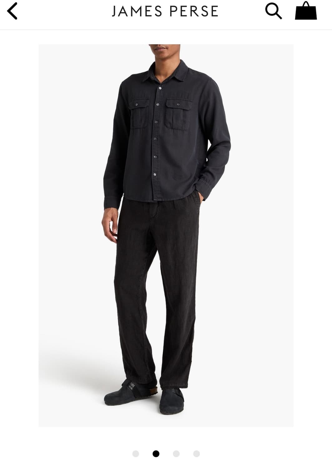 제임스펄스 포켓셔츠 새상품 1사이즈 상품이미지2