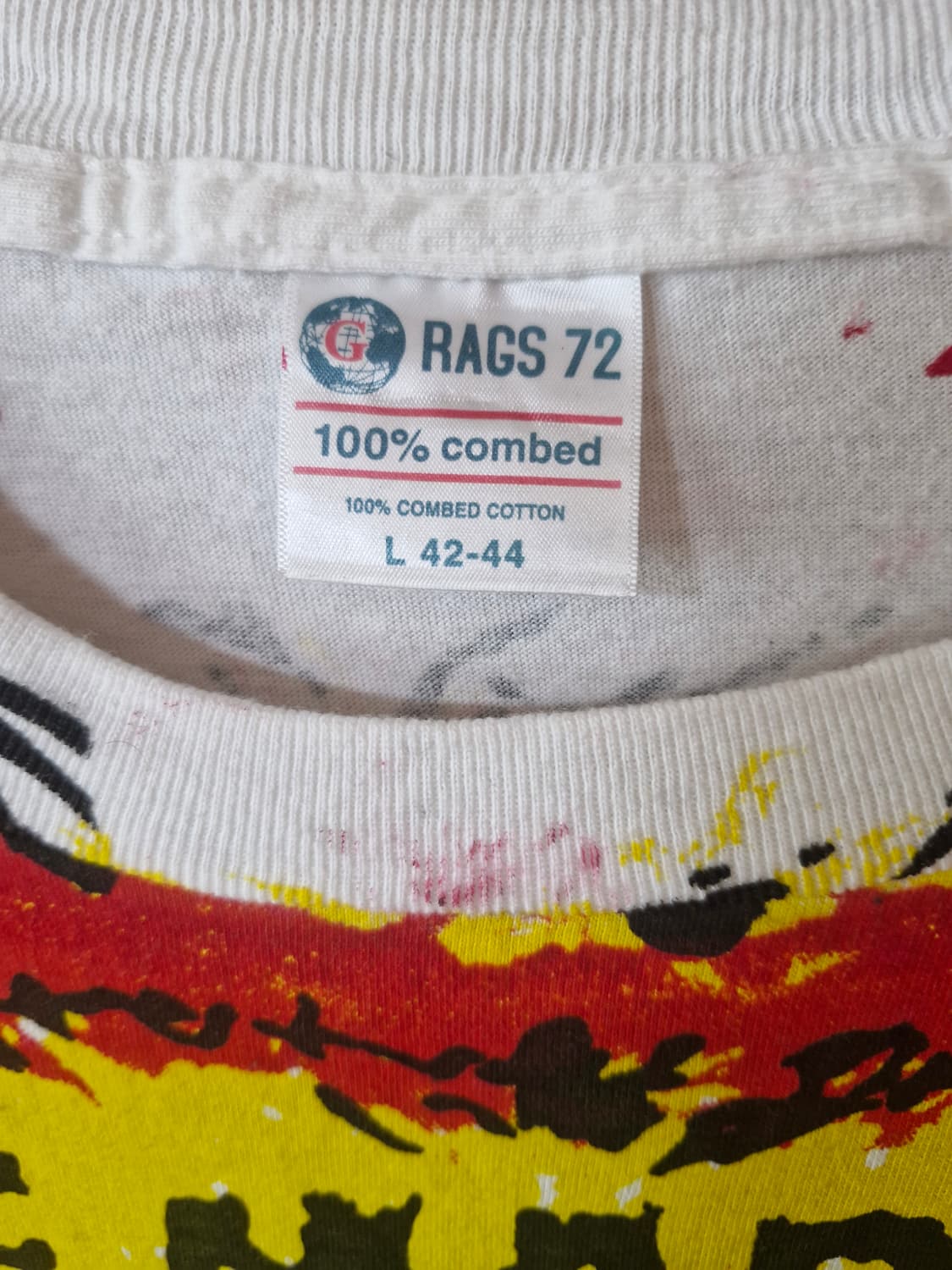 G rags72 Fire Marshal Bill 프린팅 티셔츠 L 상품이미지4