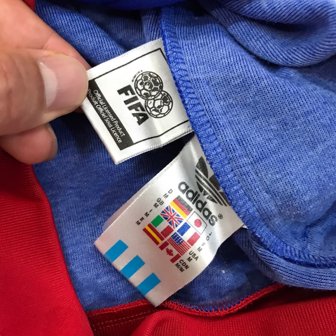 아디다스 프랑스국대 올드 트랙탑 상품이미지6