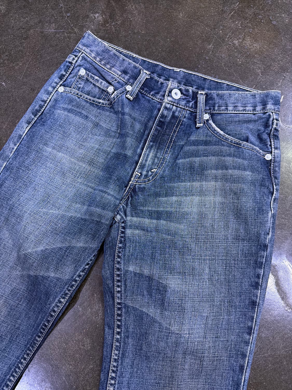 리바이스 517 00's 빈티지 워싱 부츠컷 플레어 데님팬츠 30 상품이미지3