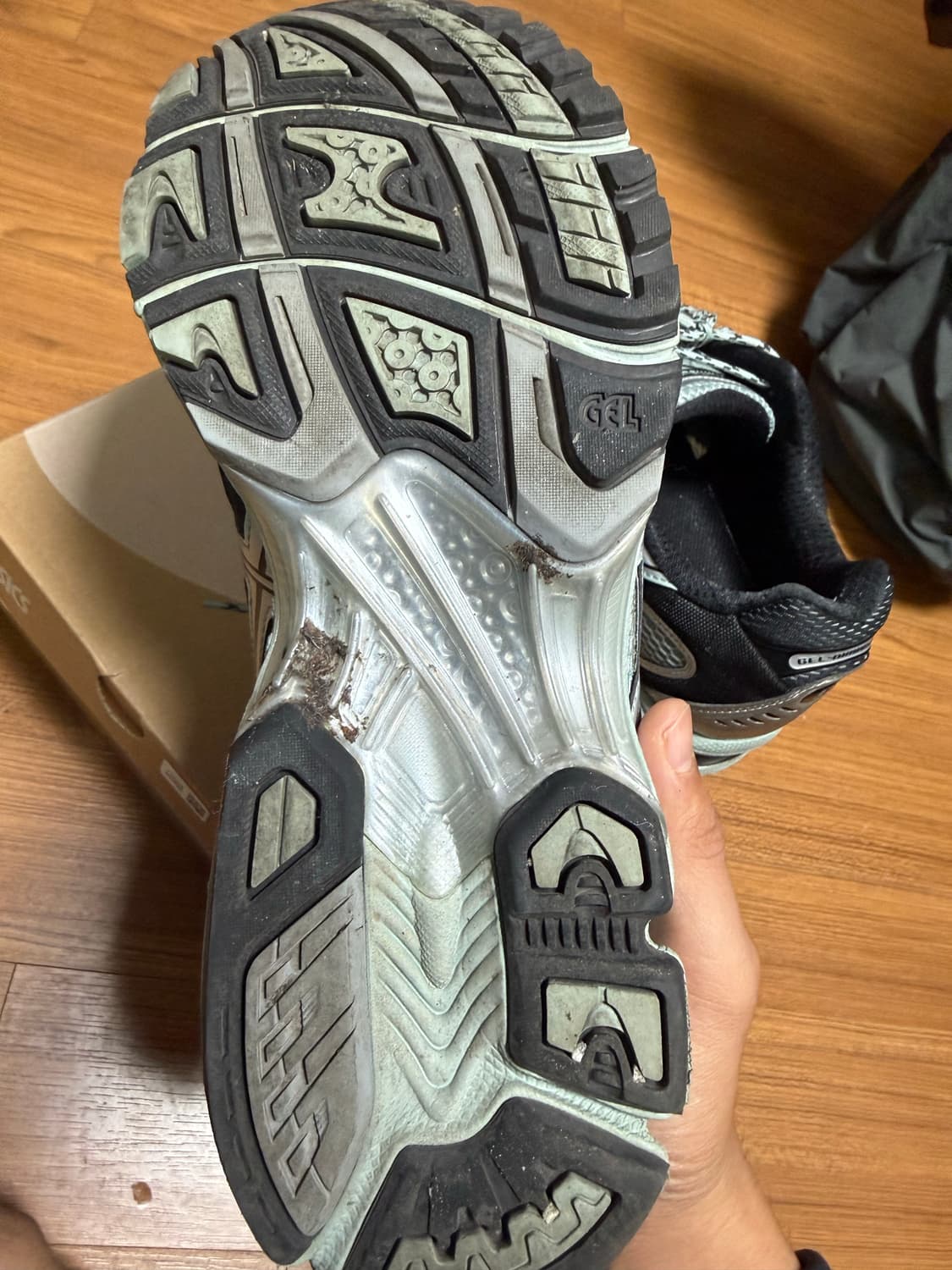 (280)아식스 젤 님버스 10.1 오션헤이즈 퓨어 실버 상품이미지4