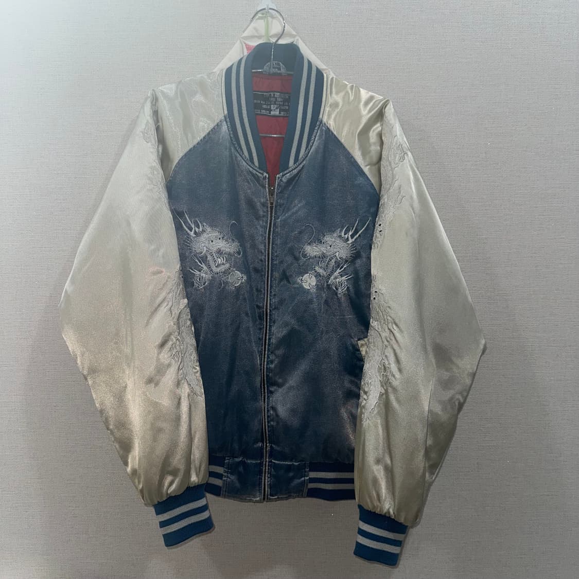 Japanese vintage 정글스톰 스카쟌 스카잔 자켓 갸루 대대장  상품이미지3