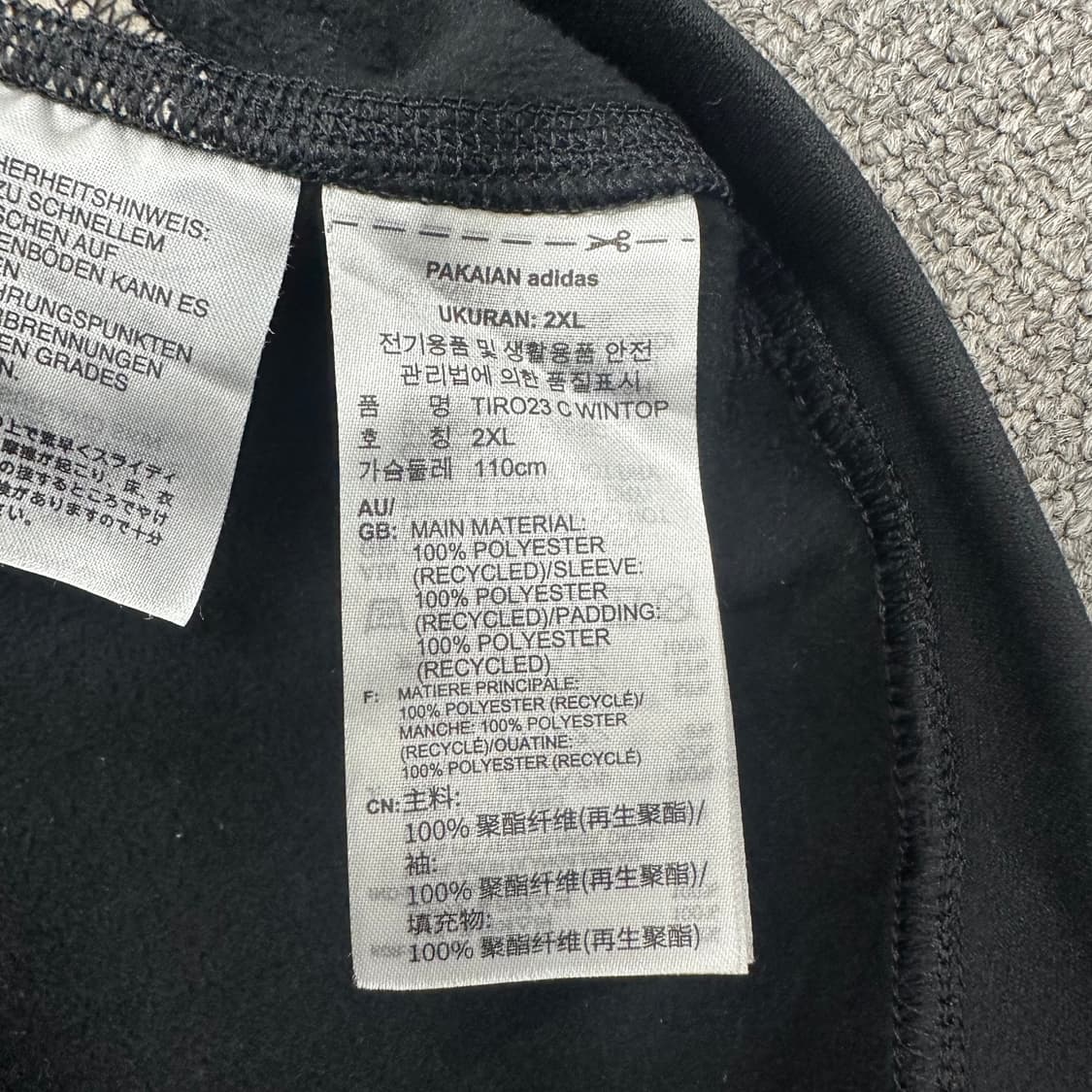 아디다스 티로23 윈터라이즈드 탑 상품이미지5