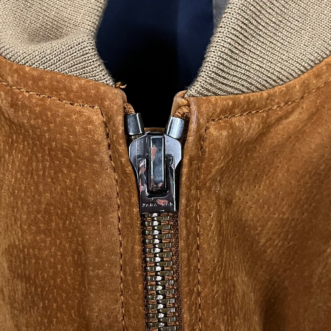 [정품/L] 자라 스웨이드 블루종 자켓 b17 상품이미지7