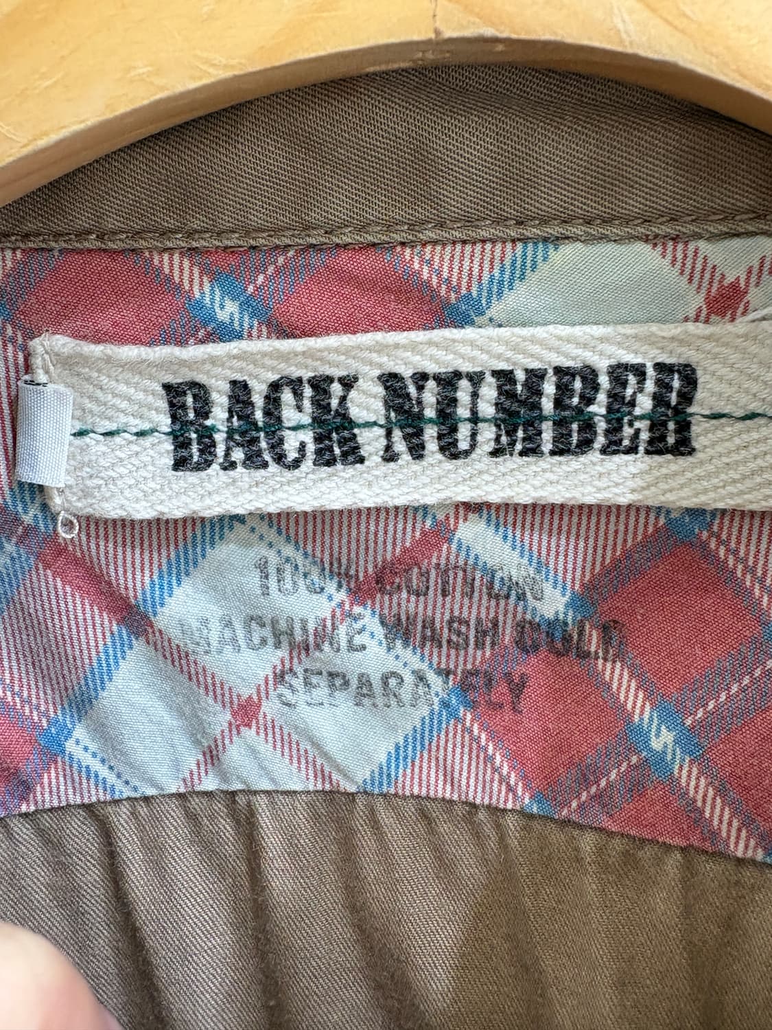 BACK NUMBER 셔츠 상품이미지8